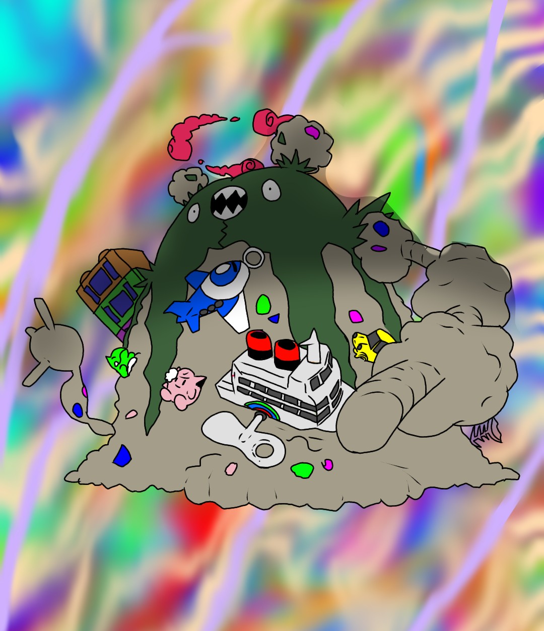 Gigantamax Garbodor Max Battle Day